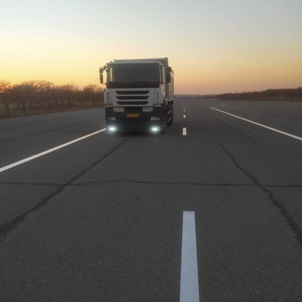 تست سیستم هشدار انحراف از مسیر LDWS